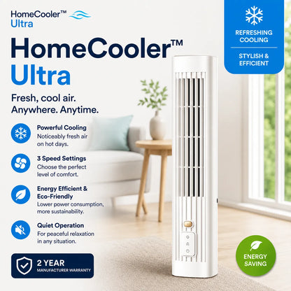 HomeCooler™ Ultra - Mobile Air Conditioner – No installation required | Cools instantly with one press